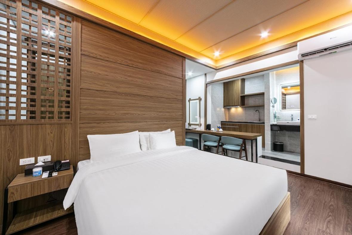 A25 Hotel - 21 Nghia Tan Hanoi Exteriör bild